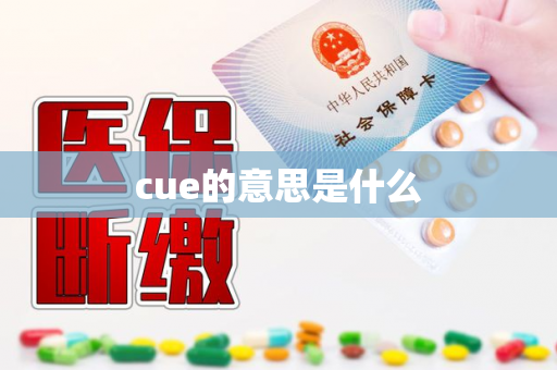 cue的意思是什么